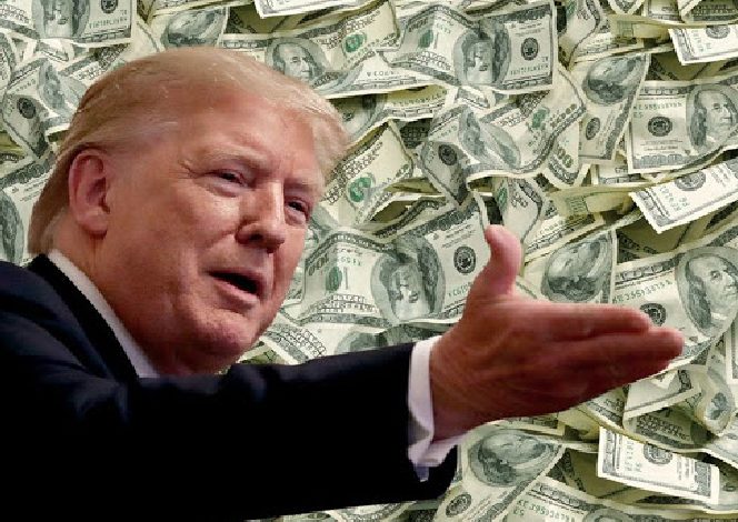 Donald Trump is pledging to spend his personal fortune to win the upcoming elections